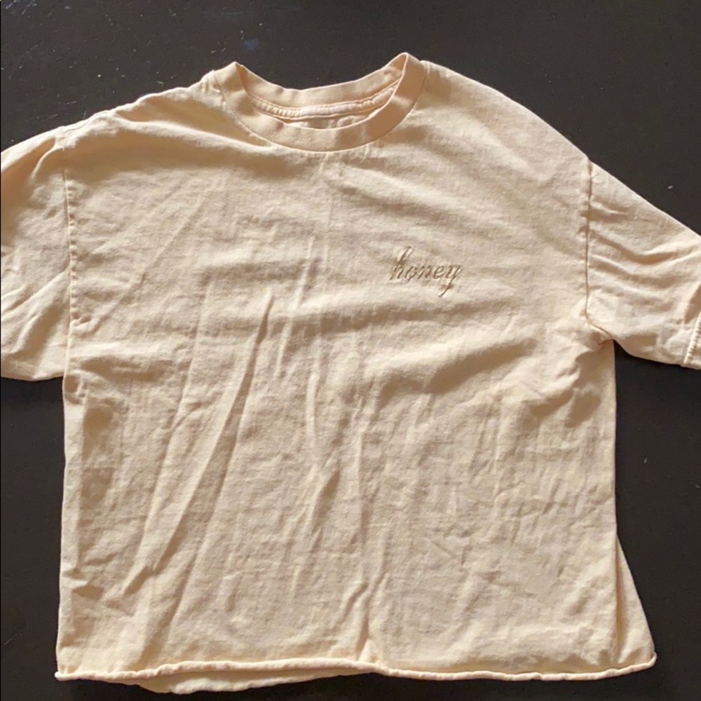 yellow honey shirt